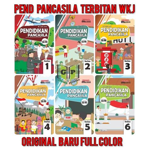 Jual Buku Pendidikan Pancasila Kelas 1 2 3 4 5 6 Sd Mi Kurikulum