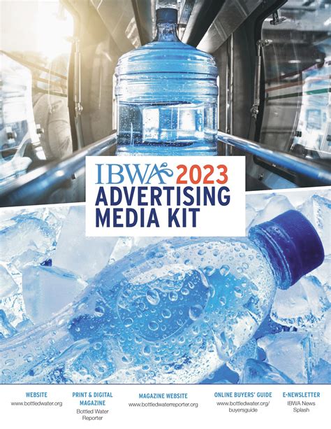 Environmental Footprint Bottled Water IBWA Bottled Water