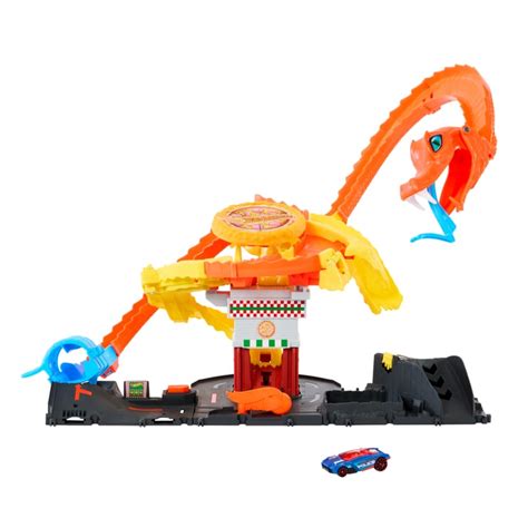 Pista Para Carros De Juguete Con Serpiente HOT WHEELS Falabella