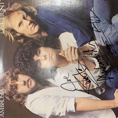 Ambrosia One Eighty Signed Album