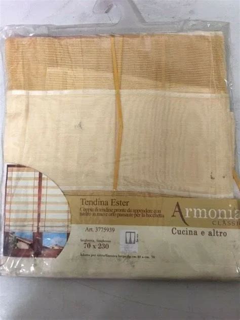 COPPIA TENDINE TENDA 70x230 Cm Tende Interni Finestra Arredo Ester