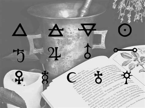Alchemy Symbols Svg Alchemic Alphabet Occult Cut Files For Cricut