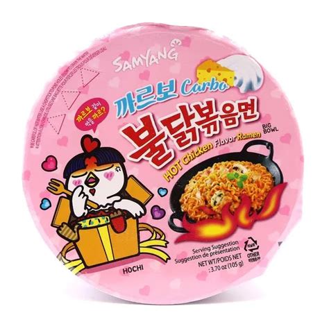 Samyang Hot Chicken Big Bowl Carbonara 105G Lazada