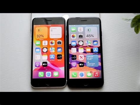 IPhone SE 2020 Vs IPhone 8 IOS 16 Speed Comparison YouTube