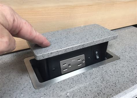 Kitchen Island Electrical Sockets Things In The Kitchen