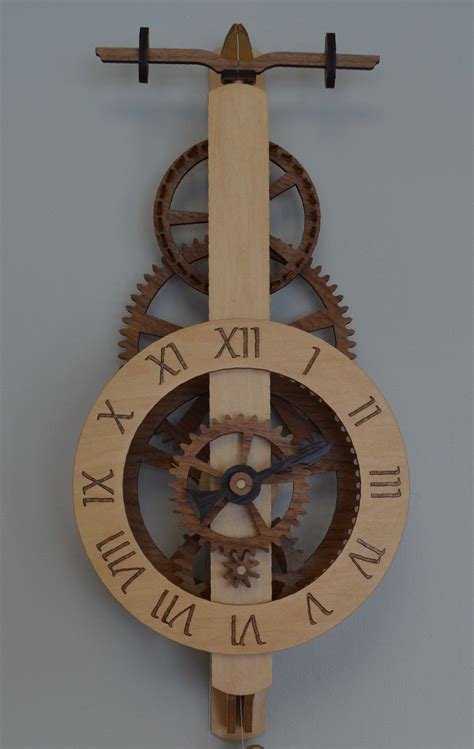 Diadem Wooden Gear Clocks Diy Clock Kits Wooden Gear Clock Wooden Clock Kits Diy Clock Kit