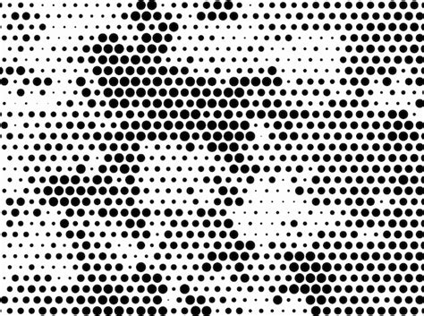 Premium Photo A Black And White Pattern Of Black Dots With A White