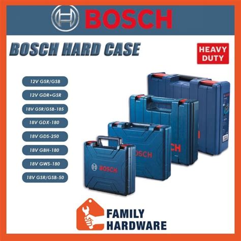 Bosch Big Small Carrying Hard Case 12v 18v Li Ion Drill And Driver Power Tool Box Gsr Gsb Gdx 180