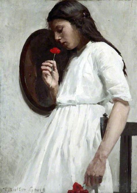 Poppy Red The Mirror By Theobald Butler Gould Theobald Butler Gould