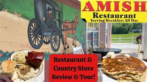 Amish Restaurant Meal Country Store Review Tour Amish Muskogee