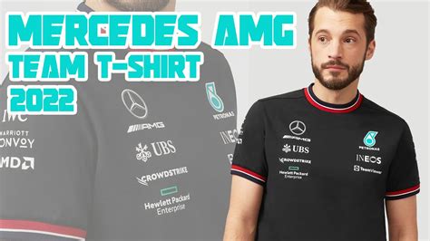 Mercedes Amg Petronas F Team T Shirt Black Atelier Yuwa Ciao Jp