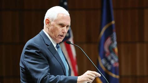 Former Vice President Mike Pence To Meet With Utah Business Leaders