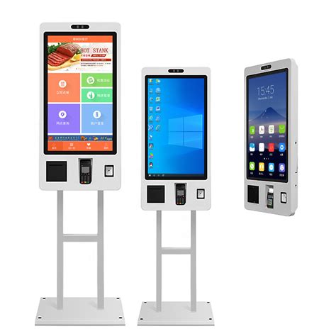 Inch Interactive Self Service Payment Kiosk Automatic Touch Screen