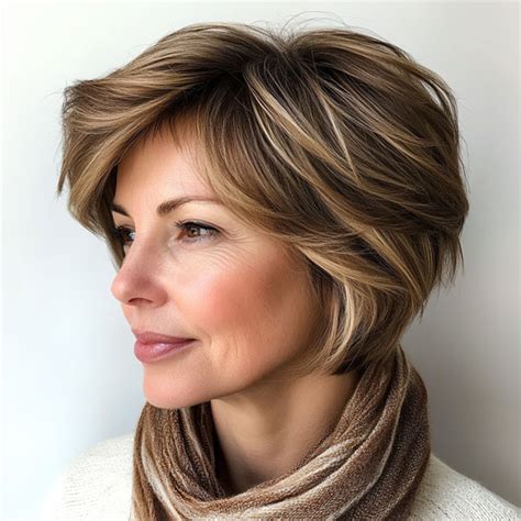 Haircut Hairstyles For Women Over Sleek Layered Bob