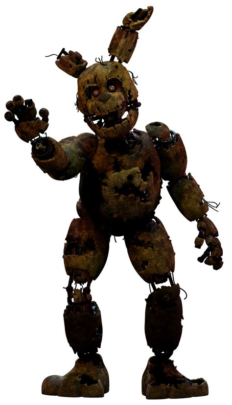 Fnaf Stylized Springtrap By Clip Art Royalty Free Stock Springtrap