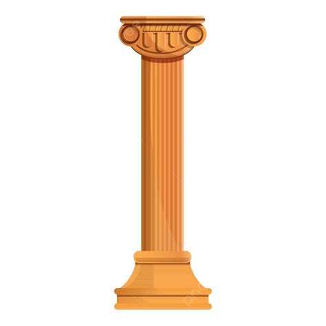 Vector De Dibujos Animados De Icono De Columna Griega Png Dibujos