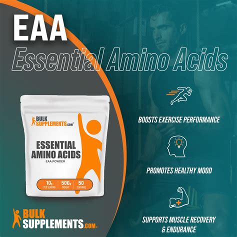 Essential Amino Acids Supplements Eaa Supplements