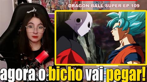 Catia Reagindo A Goku Vs Jiren Dragon Ball Super Ep Torneio