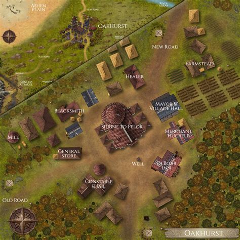 Oakhurst | Inkarnate - Create Fantasy Maps Online