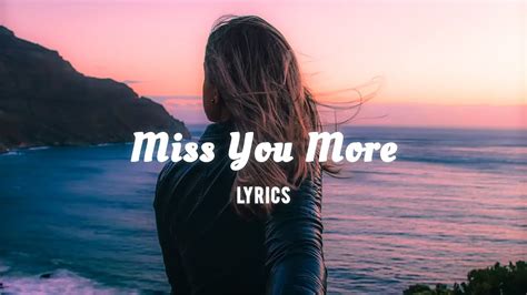 Sophia Angeles Miss You More Lyrics Youtube