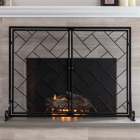 12 Best Freestanding Fireplace Screens 2021 HGTV