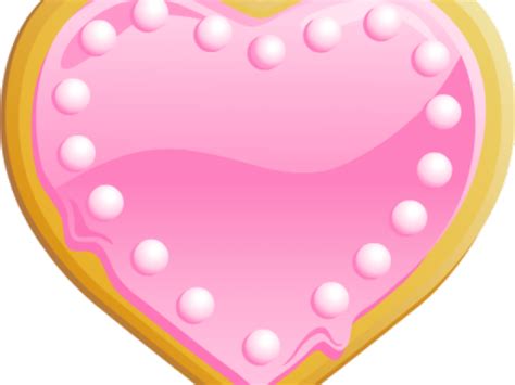 Cute Clipart Cookie Heart Sugar Cookie Clipart Png Download