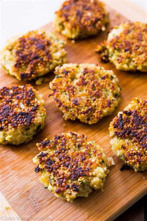 Crispy Quinoa Patties Sallys Baking Addiction