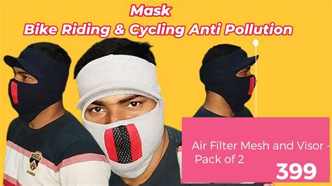 Bike Riding Cycling Anti Pollution Dust Sun Protection Full Face