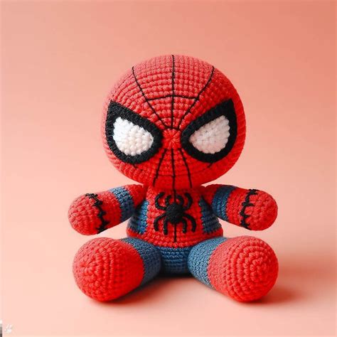 Crochet Spiderman Amigurumi Idea The Amigurumi