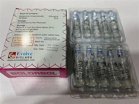 Boldabol Boldenone Undecylenate 250mg Ml 10 X 1ml Ampoule At Rs 250