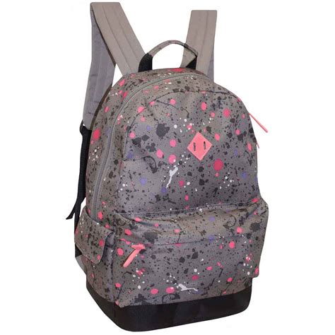 260 Grey Splash Polyester Backpack Bagzone Supplier Of Wholesale Fashion Handbags