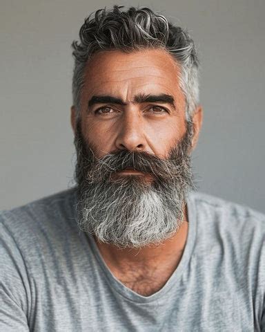 cool grey grey beard