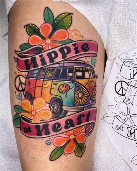 Best Hippie Tattoo Ideas That Will Blow Your Mind