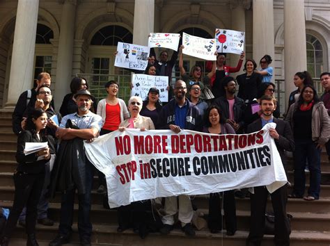 Success: Protest at City Hall to End Secure Communities & Stop and