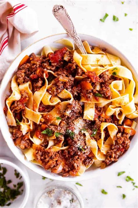 Simple Bolognese Sauce Recipe Savory Nothings