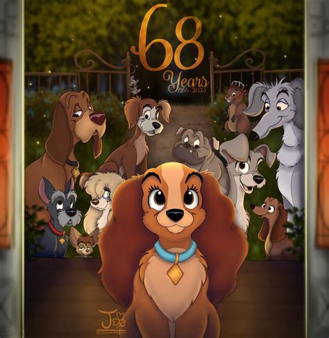 Lady And The Tramp 68th By Julianneedsanap On Deviantart