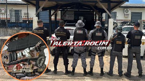 Polícia Federal e Polícia Militar realizam operação contra tráfico de