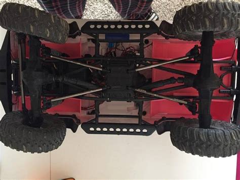 3D Printed Axial SCX 10 Fenders Dingo Body By Adam Spare Time