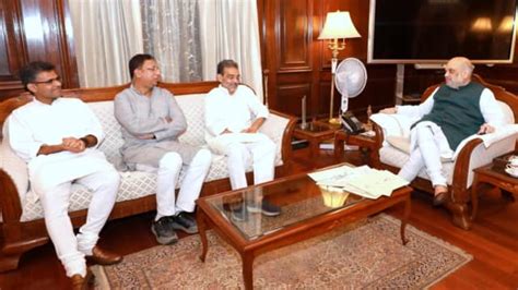 Amit Shah Upendra Kushwaha Rljd Bjp Meeting Hints Former Nitish Colleague Set To Join Nda Ahead