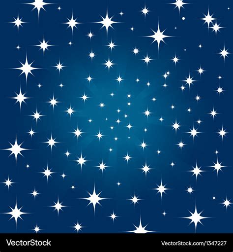 Beautiful night star Royalty Free Vector Image