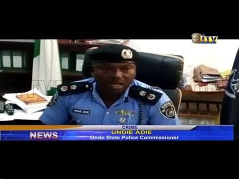 Ondo State Police Command Parades 17 Criminal Suspects YouTube