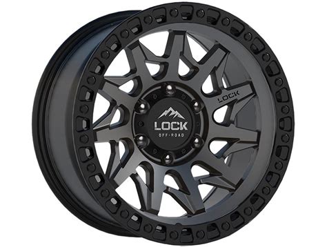 Lock Off Road Grey Lunatic Wheel LOW LUNATIC 2163MGMBR Havoc Offroad