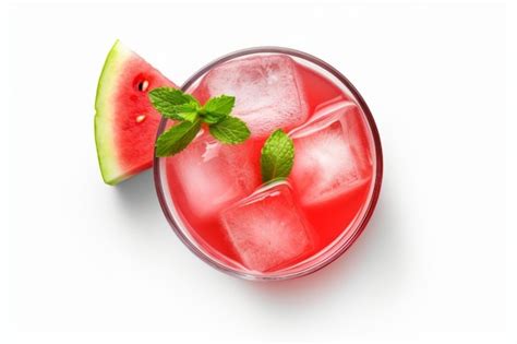 Premium Photo Refreshing Watermelon Limeade A Delicious Blend Of