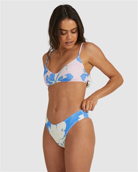 Haveli Bay Bondi Bikini Bottom Blue Saltys Surf Skate