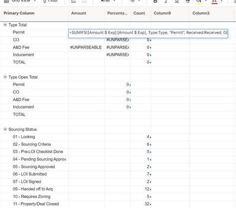 Metric Sumif Formula With Multiple Criteria Dropdown Box And Checkbox — Smartsheet Community