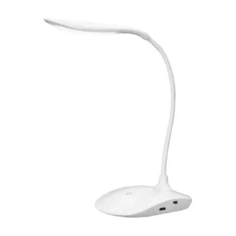 Lampara Led Escritorio Flexible Luz Blanca Recargable Wsl Cuotas