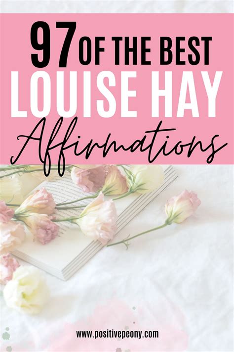 The Best Louise Hay Affirmations