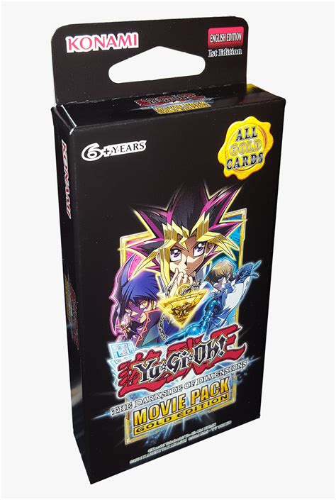 Yu Gi Oh Yugioh Dark Side Of Dimensions Movie Pack Gold Edition Hd Png Download Kindpng