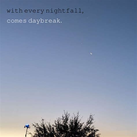 with every nightfall, comes daybreak. | daycomet 𖤓*ﾟﾟ