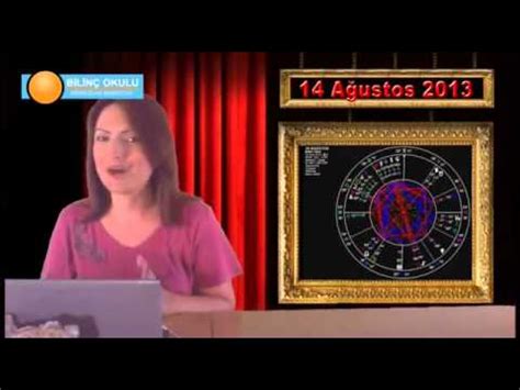 OĞLAK Burç Yorumu 14 Ağustos 2013 DEMET BALTACI astroloji astrolog